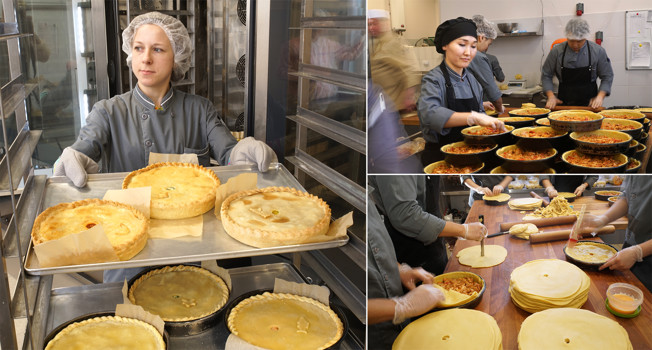 Как печет пироги «Любовь Пирогова» фото