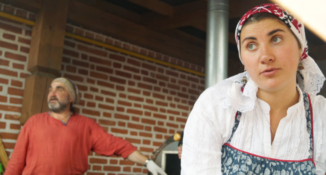 Как пекут хлеб в Свияжске фото