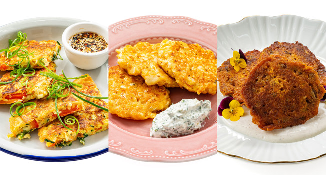 Как приготовить оладьи из кабачков, моркови и других овощей фото