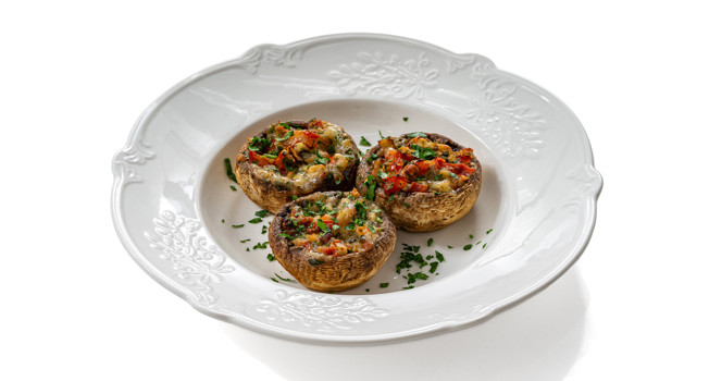 Как приготовить шампиньоны в духовке вкусно фото