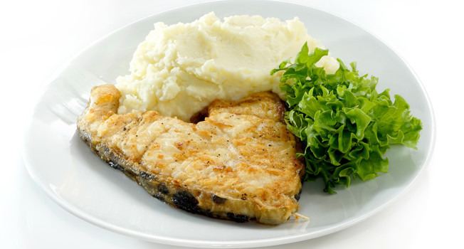 Как приготовить стейк из зубатки фото