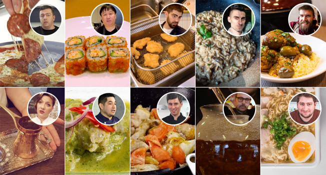 Как сделать пиццу, роллы и наггетсы дома фото