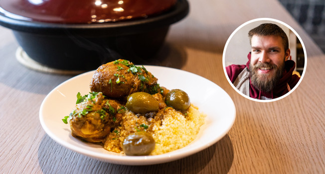 Как сделать тажин с курицей и солеными лимонами фото