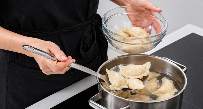 Как варить вареники фото