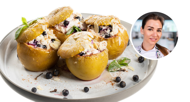 Как запечь яблоко? фото