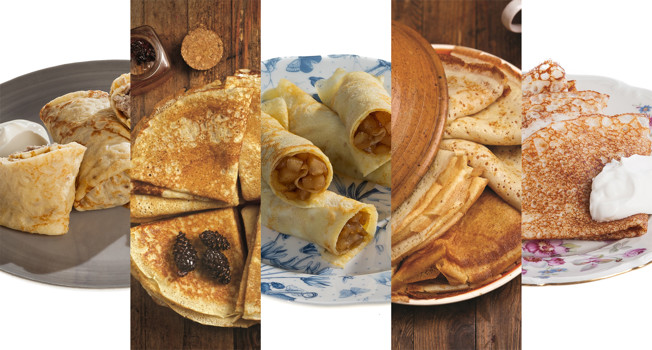 Классические блины фото