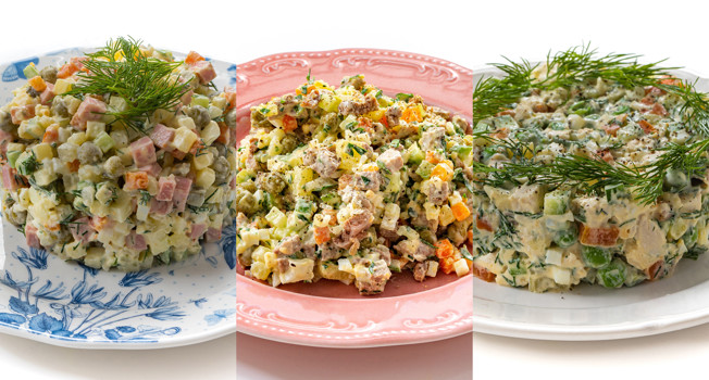 Классический оливье — какой рецепт лучше? фото