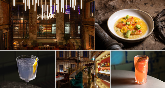 Коктейли, еда и музыка из бара «Котельная» фото