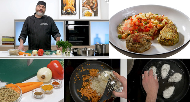 Котлеты из чечевицы фото