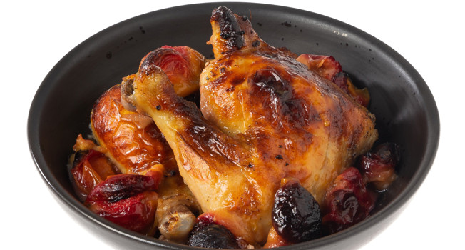 Курица со сливами фото