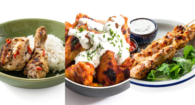 Куриный шашлык и другие блюда из курицы на мангале фото