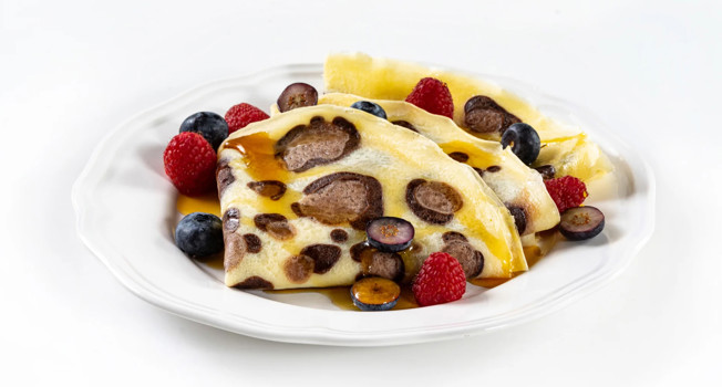 Леопардовые блины фото