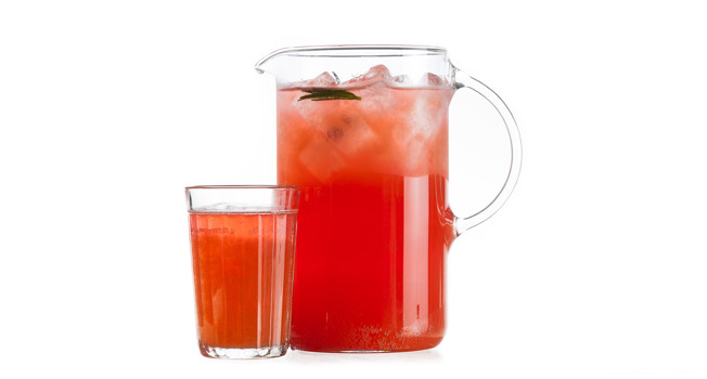 Лимонад из абрикоса и сливы фото