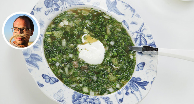 Мясная окрошка Вильяма Похлебкина фото