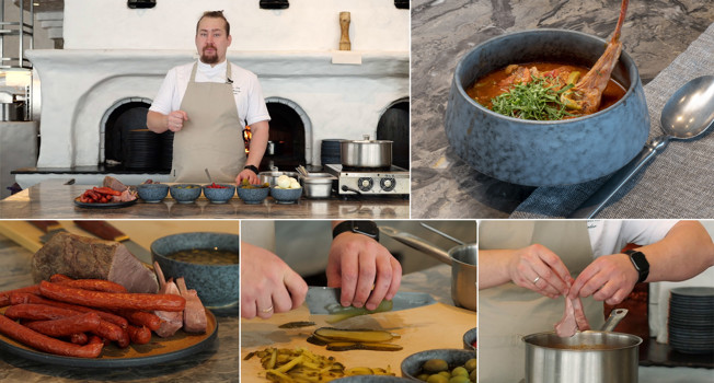 Мясная солянка фото