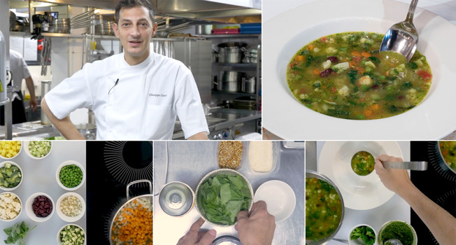 Настоящий минестроне фото