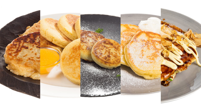 Оладьи, сырники и драники фото