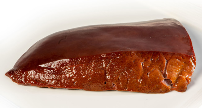 Печень: говяжья, телячья, свиная фото