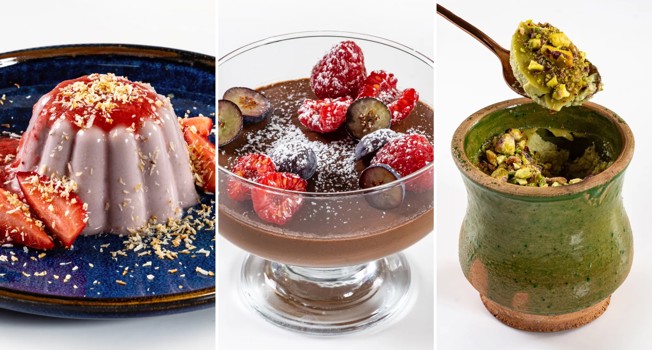 Постная панакота фото