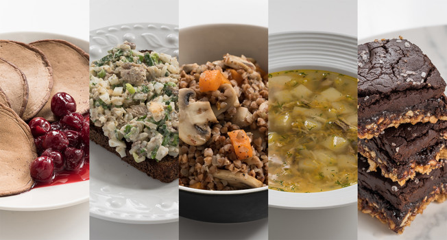 Продуктовый набор школьника фото