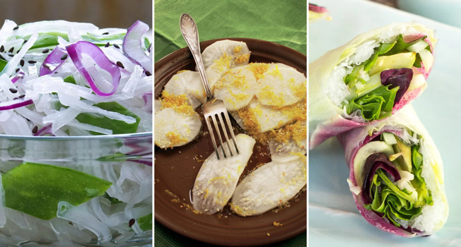 Простые рецепты с дайконом фото