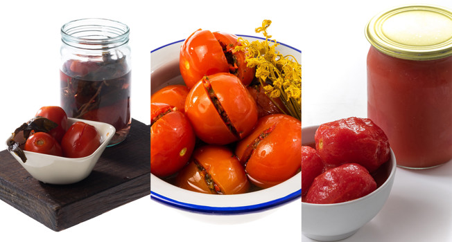 Пять рецептов помидоров на зиму фото