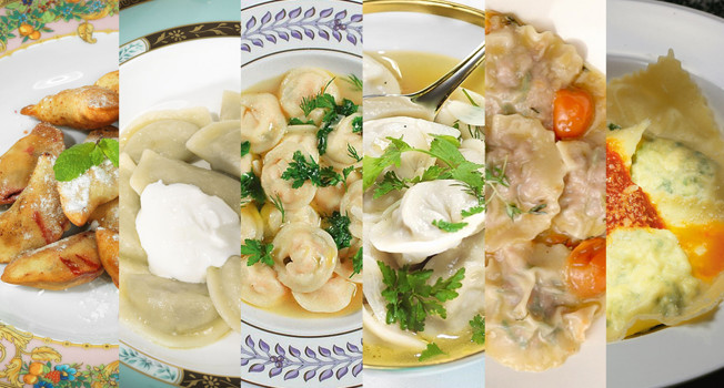 Равиоли, пельмени и вареники фото