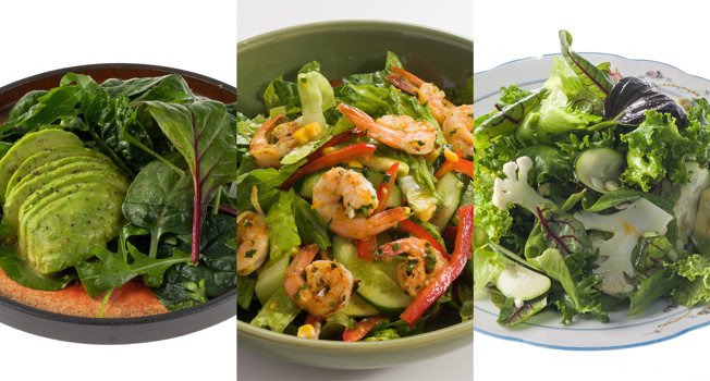 Рецепты лучших больших зеленых салатов фото
