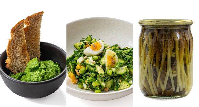 Рецепты с черемшой фото