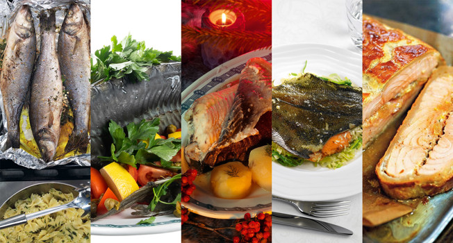 Рыба в духовке фото