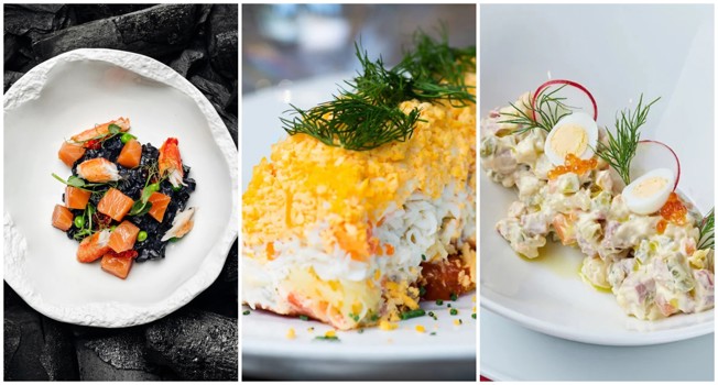 Салаты на Новый год-2026 фото