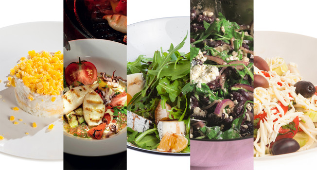 Салаты с сыром фото