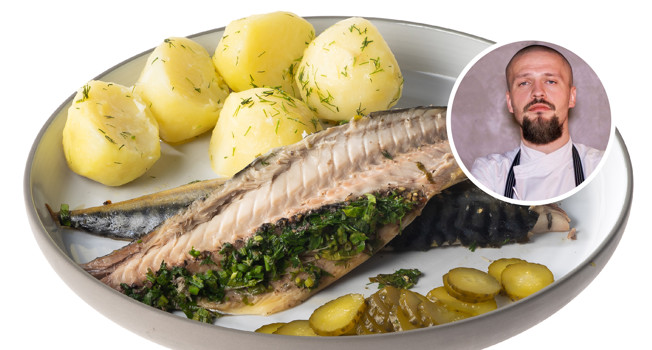 Самый быстрый способ приготовить скумбрию в духовке фото