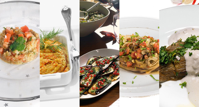 Семь холодных закусок с баклажанами фото