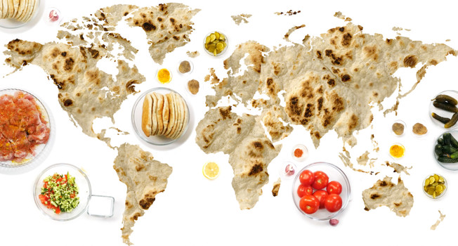 Шаурма народов мира фото