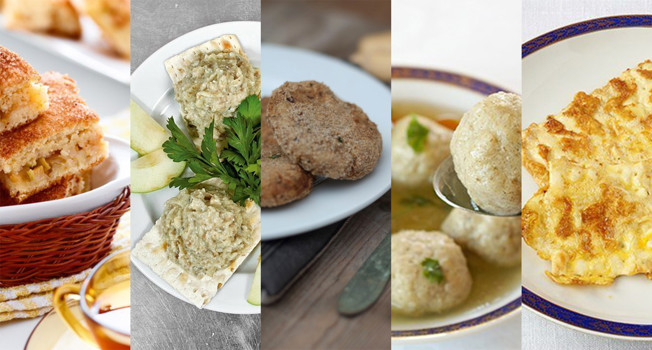 Шесть рецептов с мацой фото