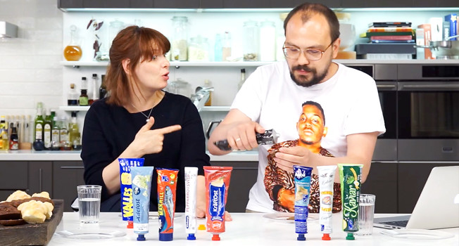 Шведская еда в тюбиках фото