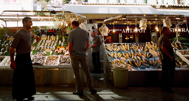 Мужики и кебабы. Лучшая уличная еда Стамбула фото