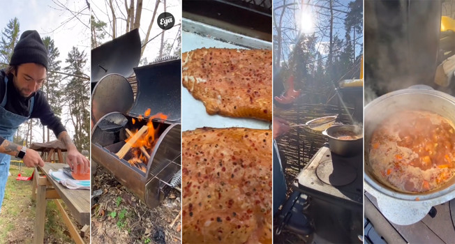 Тахир и его мангал фото