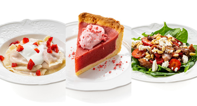 Три хороших рецепта с клубникой фото