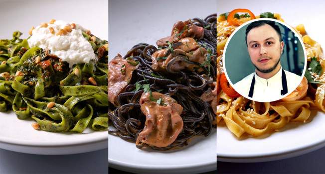 Три необычных пасты  фото