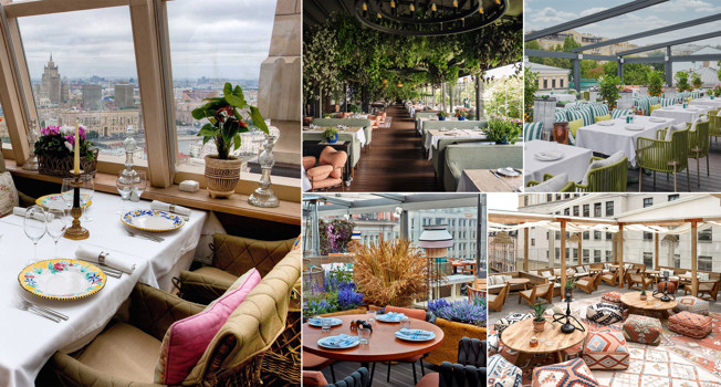 Веранды на крышах фото