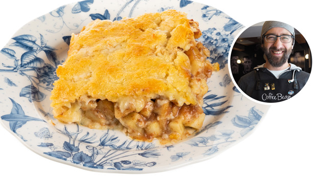 Яблочно-сырный коблер из Coffee Bean фото