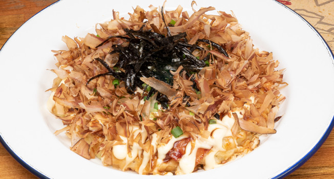 Японские блины окономияки фото