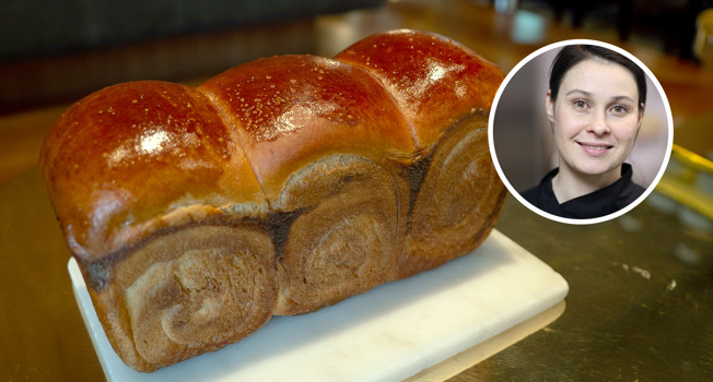 Японский молочный хлеб  фото