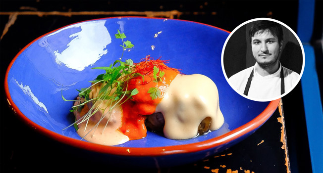 Запеченный баклажан Георгия Трояна фото