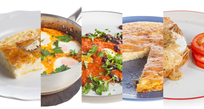 Завтраки из яиц фото