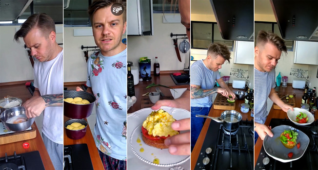 Завтраки Владимира Чистякова  фото