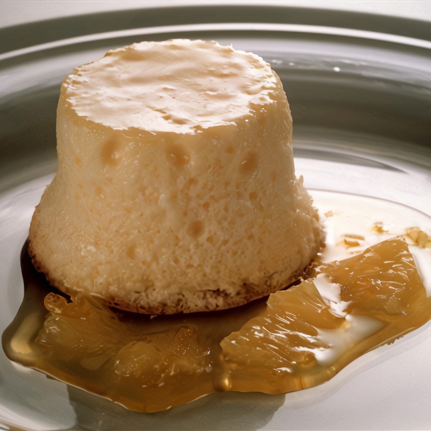 Абрикосово-медовое суфле