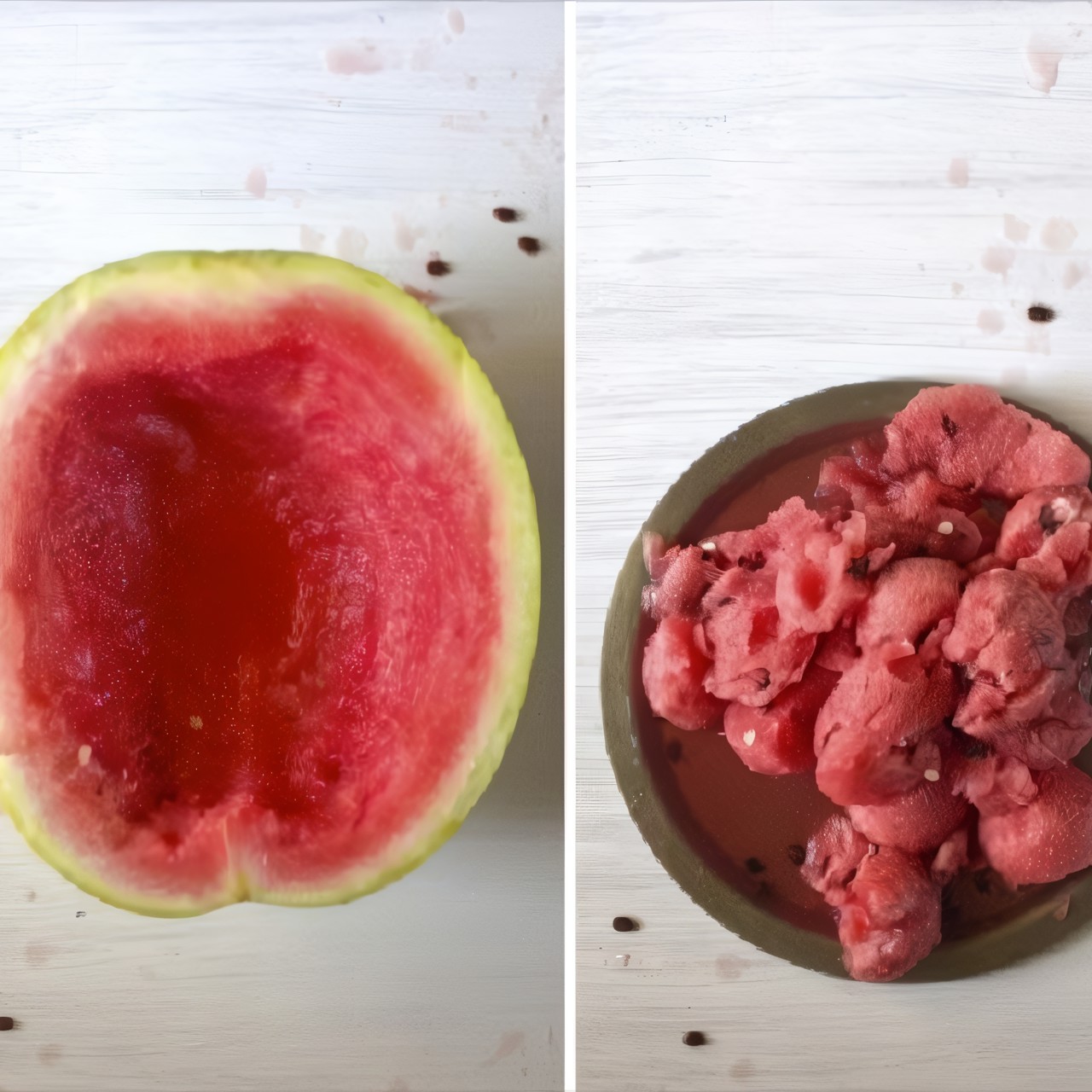 Алкогольное желе в арбузе